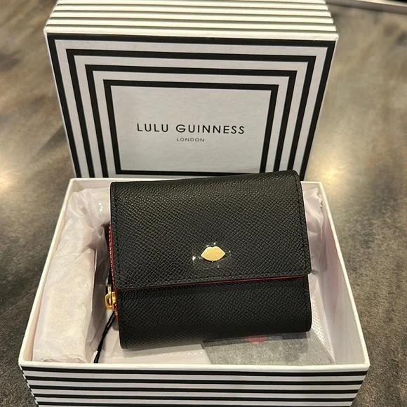 Lulu guinness wallet sale shop
